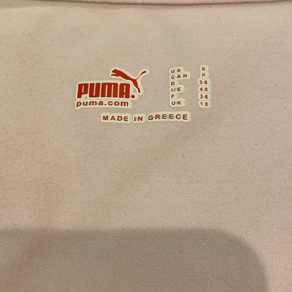 Vintage Pink Puma ballet wrap top - Picture 4 of 4